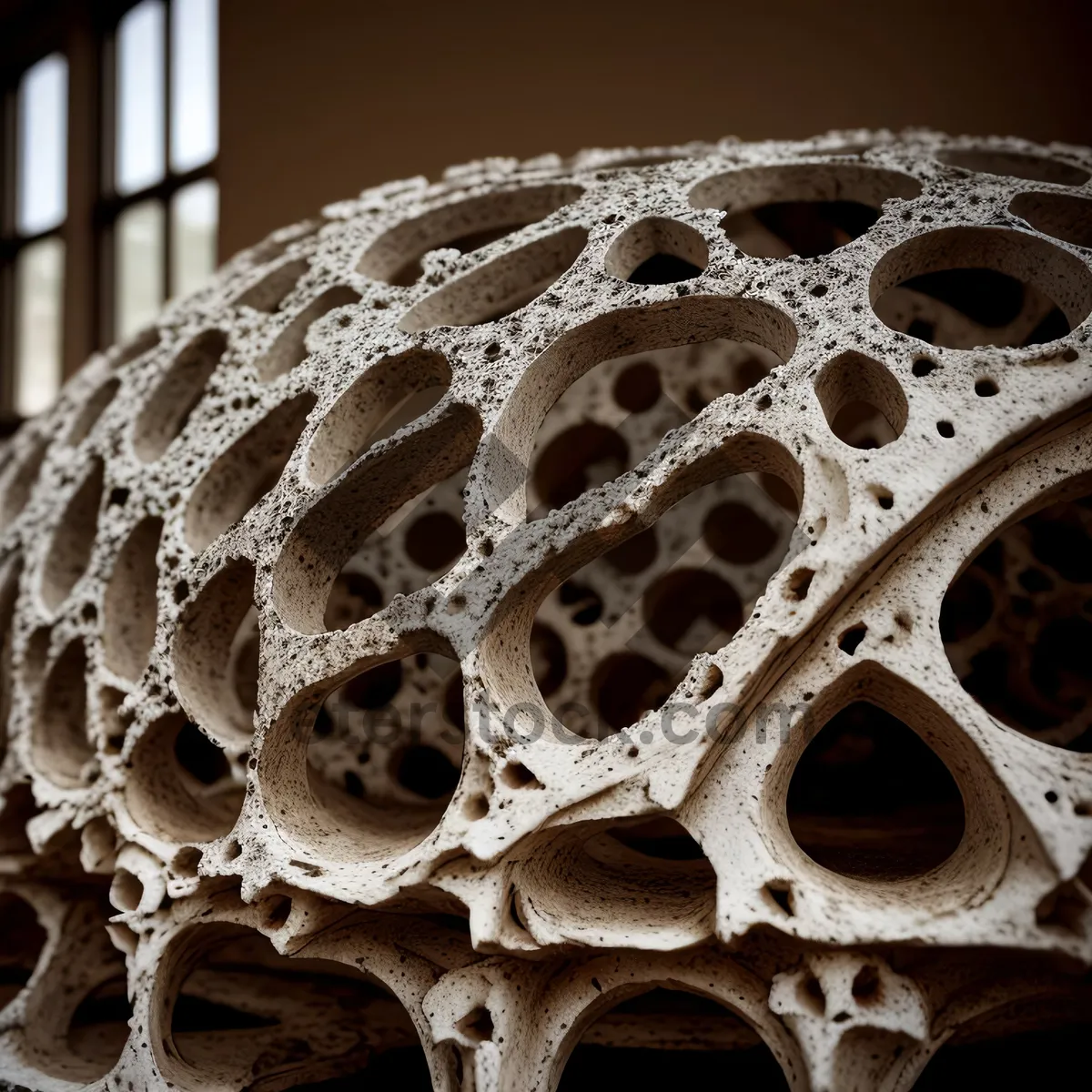 Picture of Honeycomb Structure: Intricate Gearing and Textured Framework