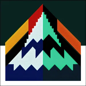 Flag symbol sign - Unity in diversity