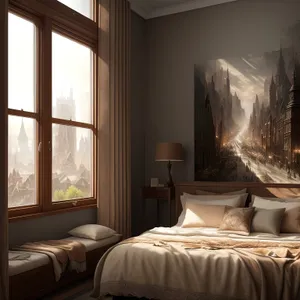 Modern Comfort in a Luxurious Bedroom