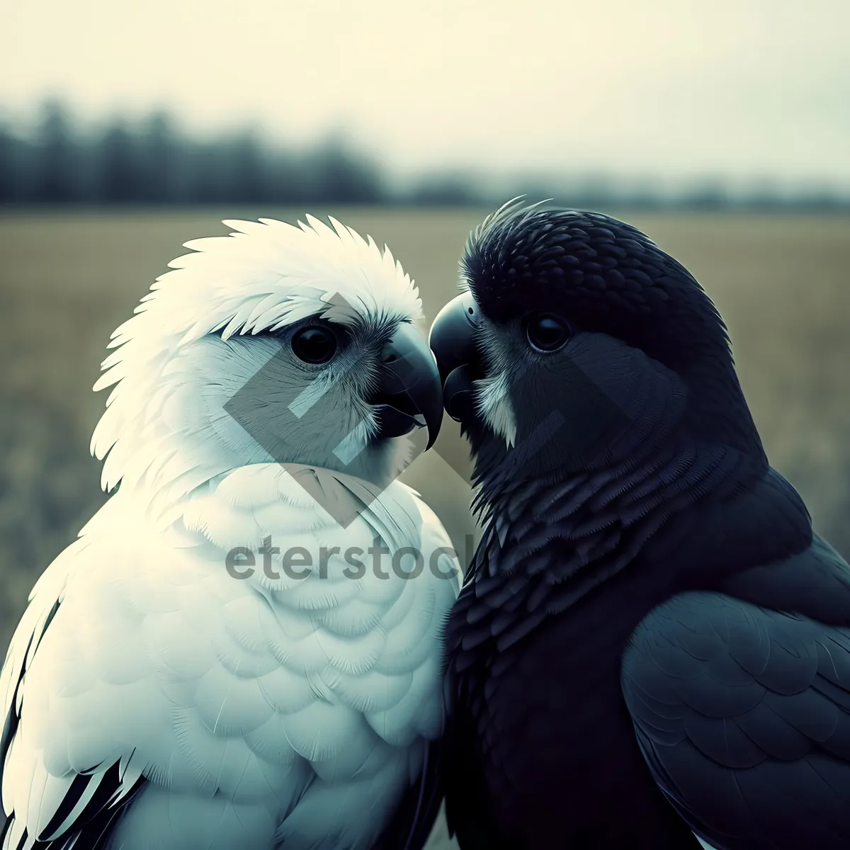 Picture of Flamboyant Feathered Friends Take Flight