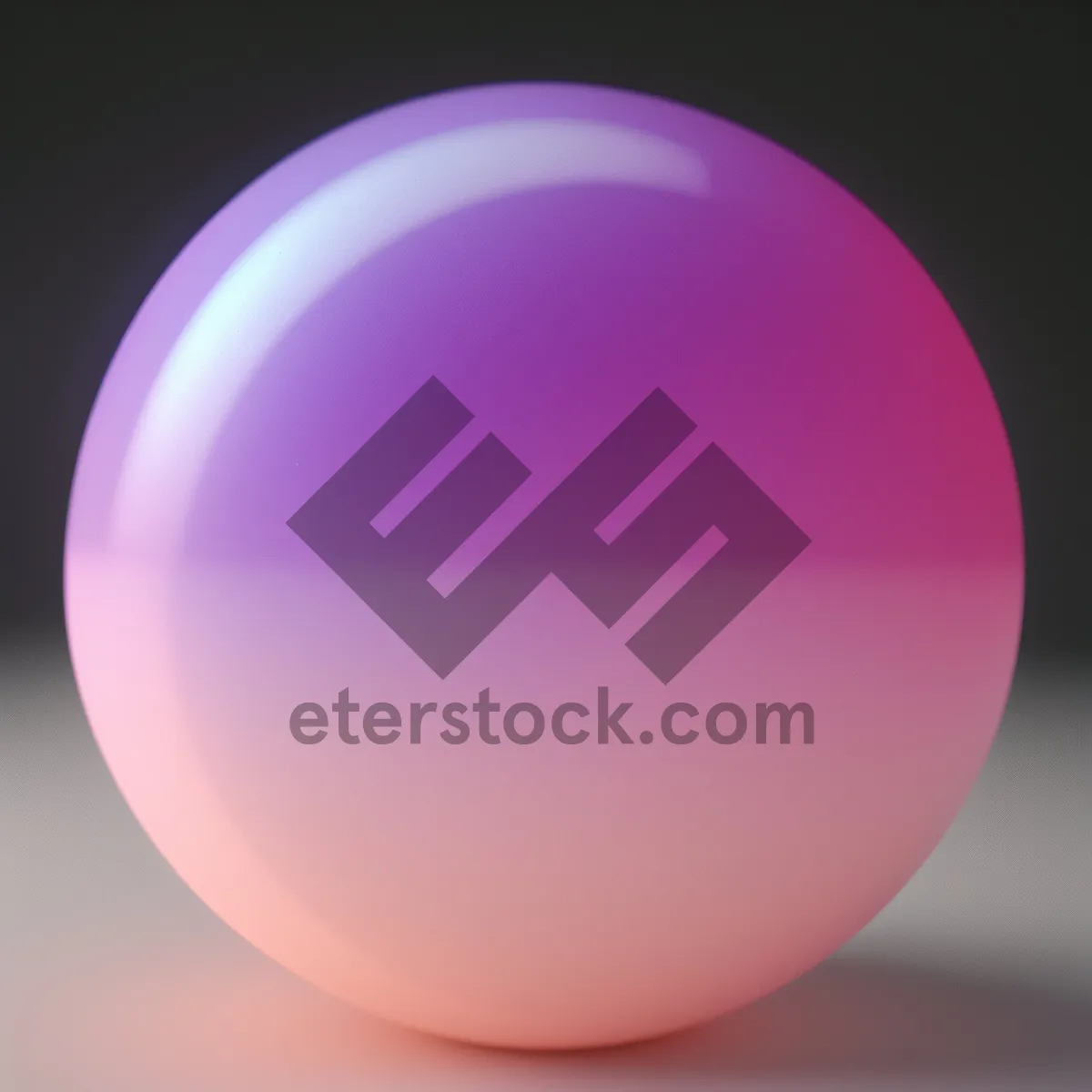 Picture of Colorful Reflective Glass Button Icon