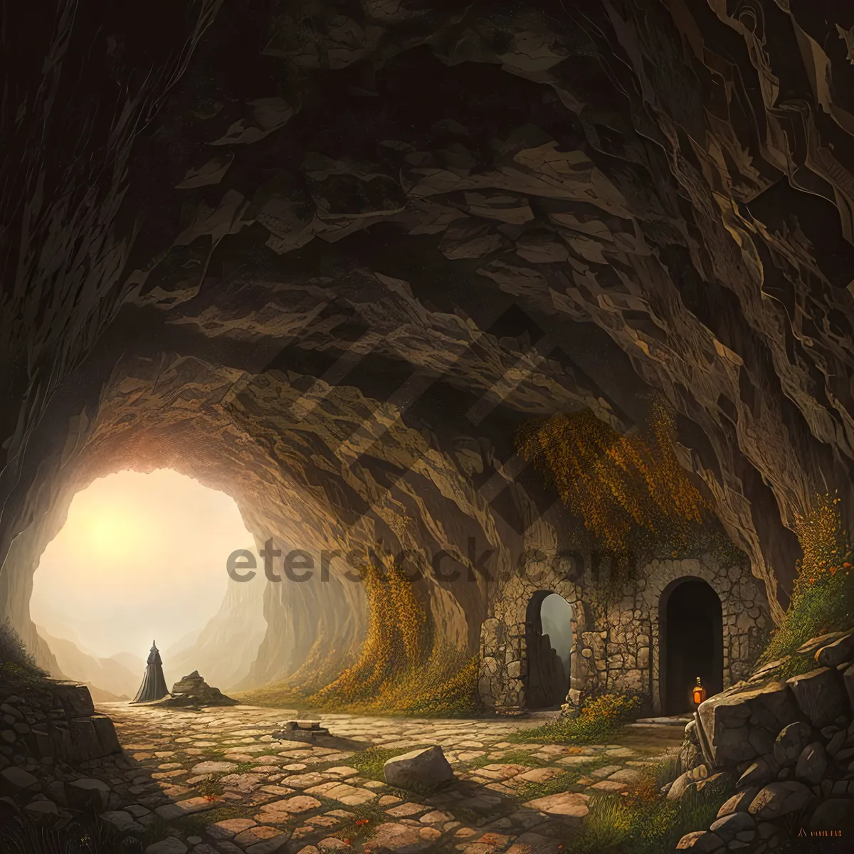 Picture of Mystic Underground Passage: Nature's Hidden Marvel