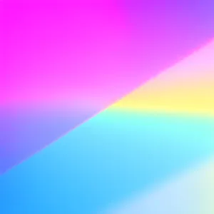 Futuristic Geometric Abstract Rainbow Design