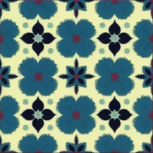 Vintage floral wallpaper pattern with ornate detailing.