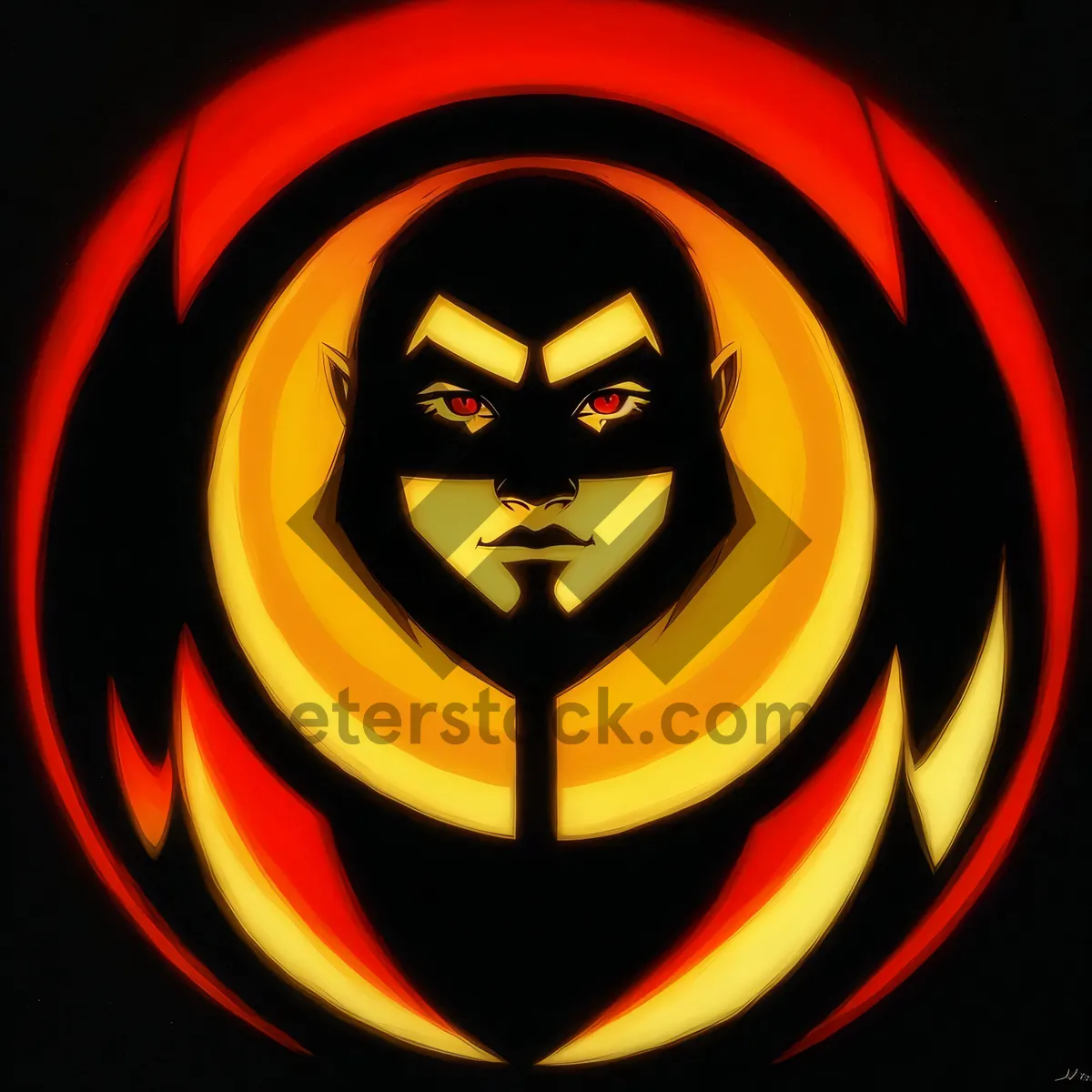 Picture of Pumpkin Lantern: Evoking Spooky Halloween Delight