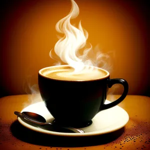 Steaming Cup of Morning Caffeine Bliss