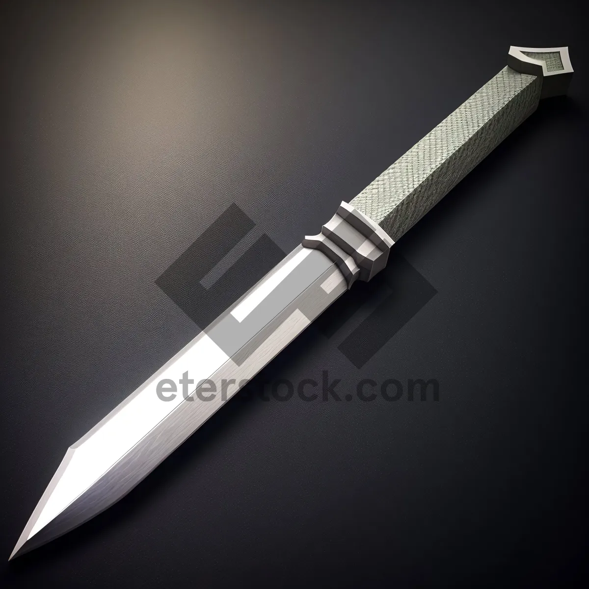 Picture of Sharp Steel Dagger - Versatile Office Tool