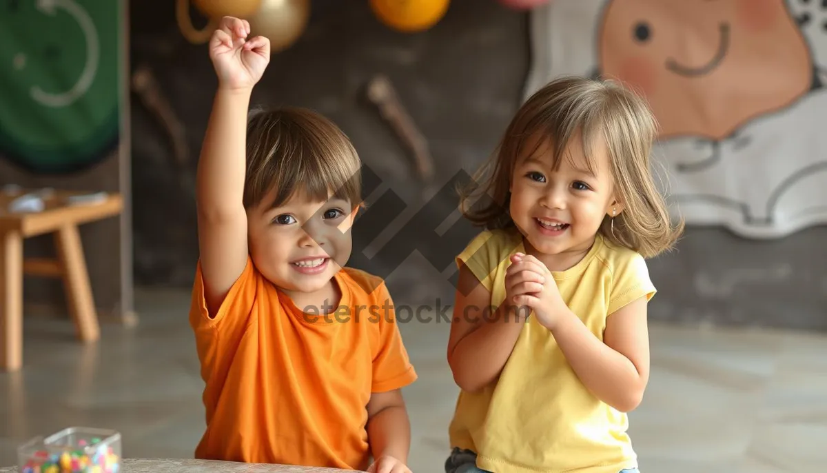 Picture of Happy family smiling in the park together