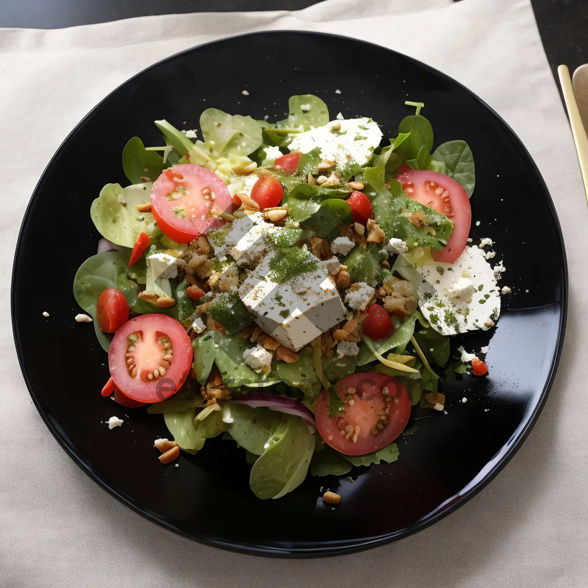 Picture of Delicious Gourmet Salad with Grilled Chicken