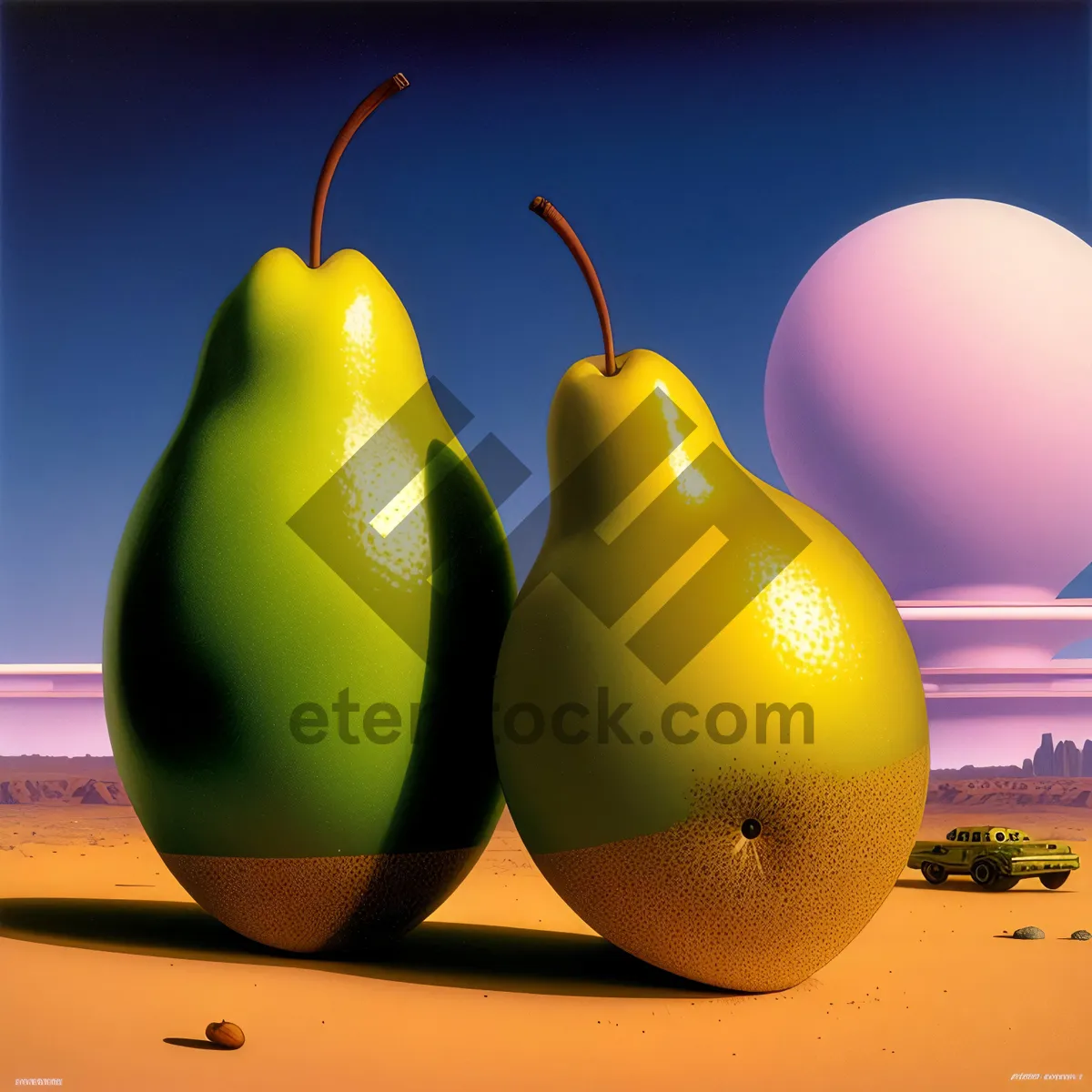 Picture of Juicy Pear: Ripe, Fresh, and Delicious!