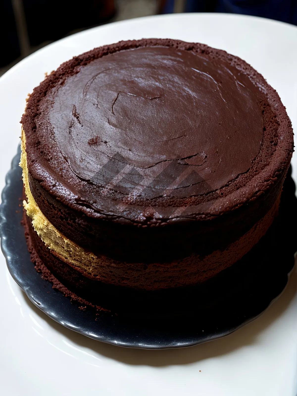 Picture of Delectable Chocolate Cake with luscious Chocolate Sauce