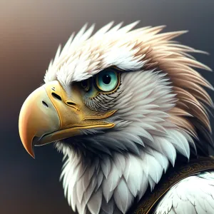  Majestic Bald Eagle with Piercing Yellow Eyes