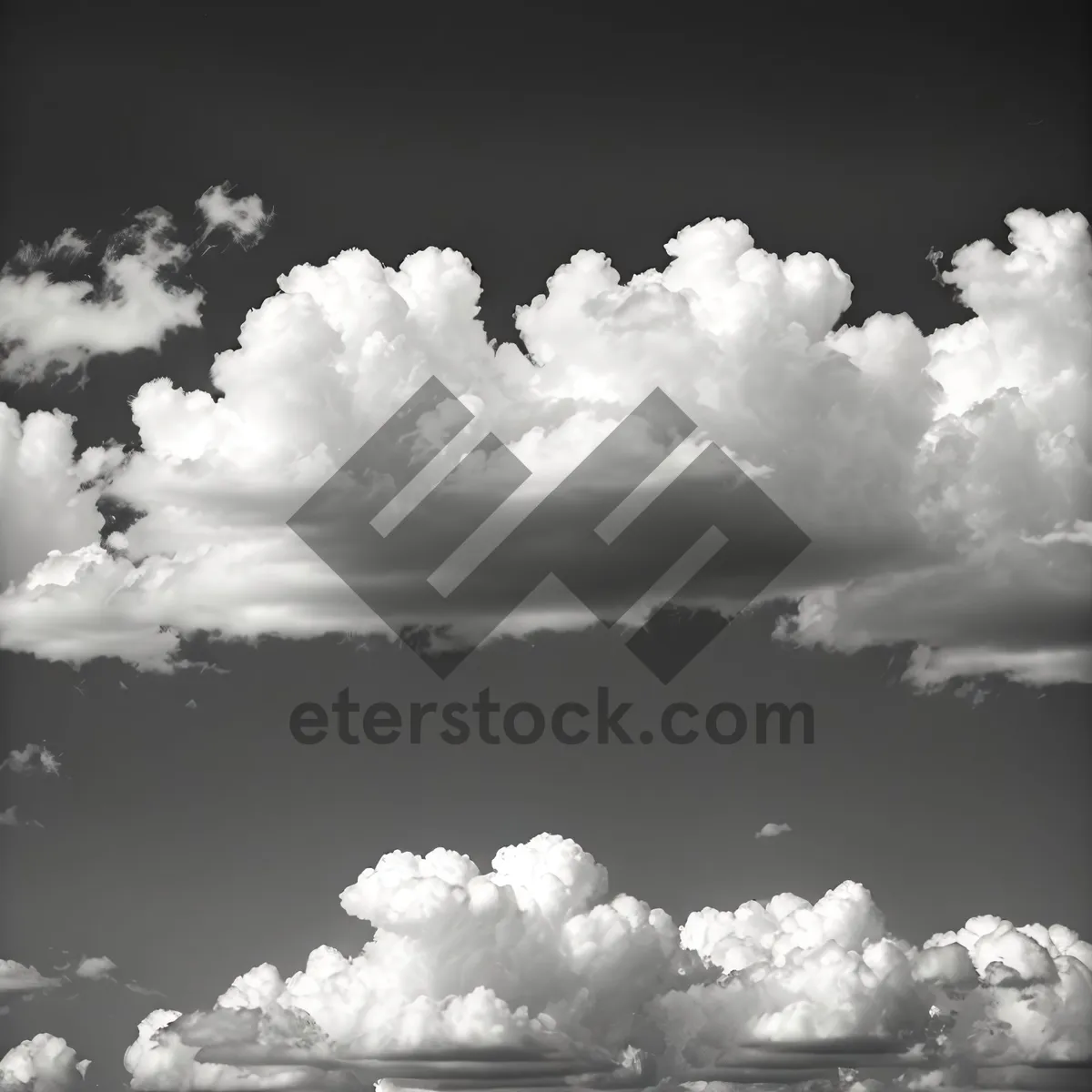 Picture of Vibrant Summer Skies: A Burst of Sunlight Amidst Fluffy Clouds