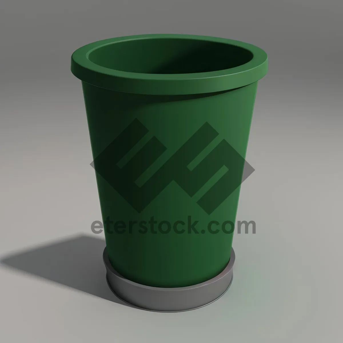 Picture of Empty Coffee Mug on Wooden Table