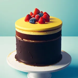 Sweet Berry Delight with Creamy Frosting