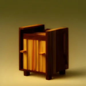 3D Box Stapler on Paper Fastener Furniture