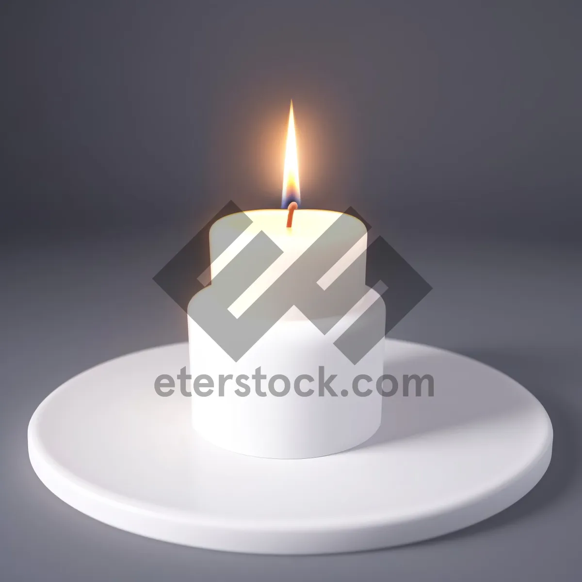 Picture of Sparkling Confetti Candle Paper Icon