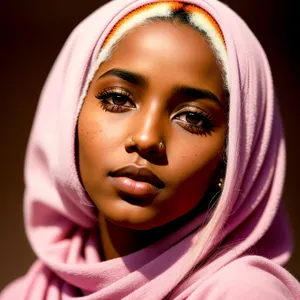 Radiant beauty in a bath towel