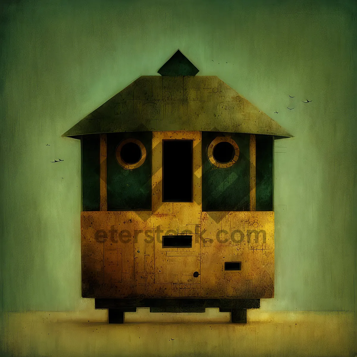 Picture of Avian Abode: A Sheltering Birdhouse for Cozy Homes