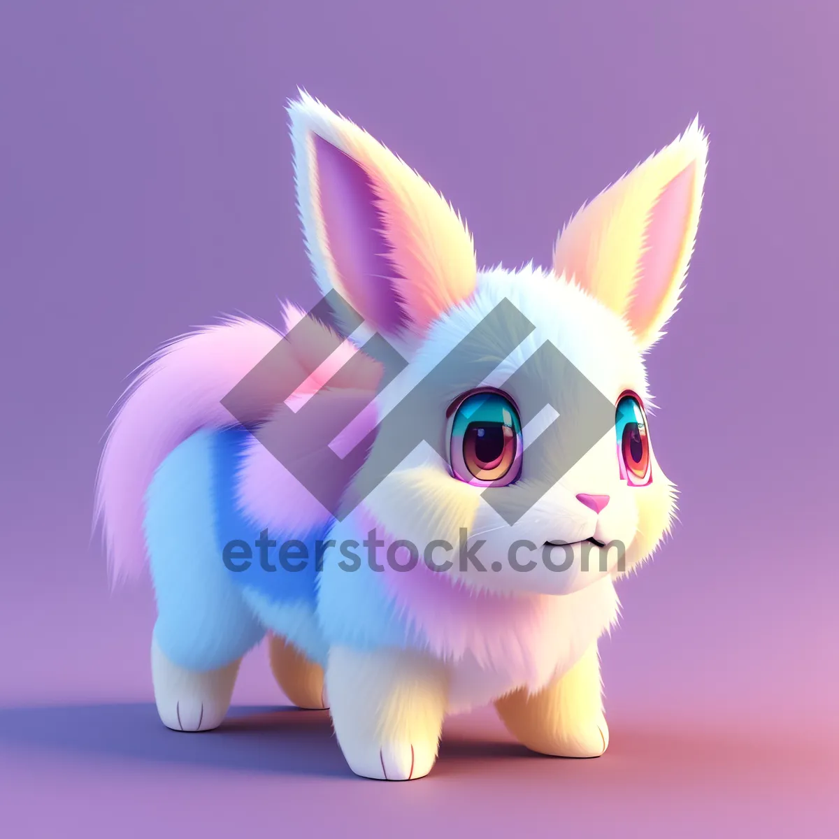 Picture of Cute Bunny Piggy Bank Cartoon Toy