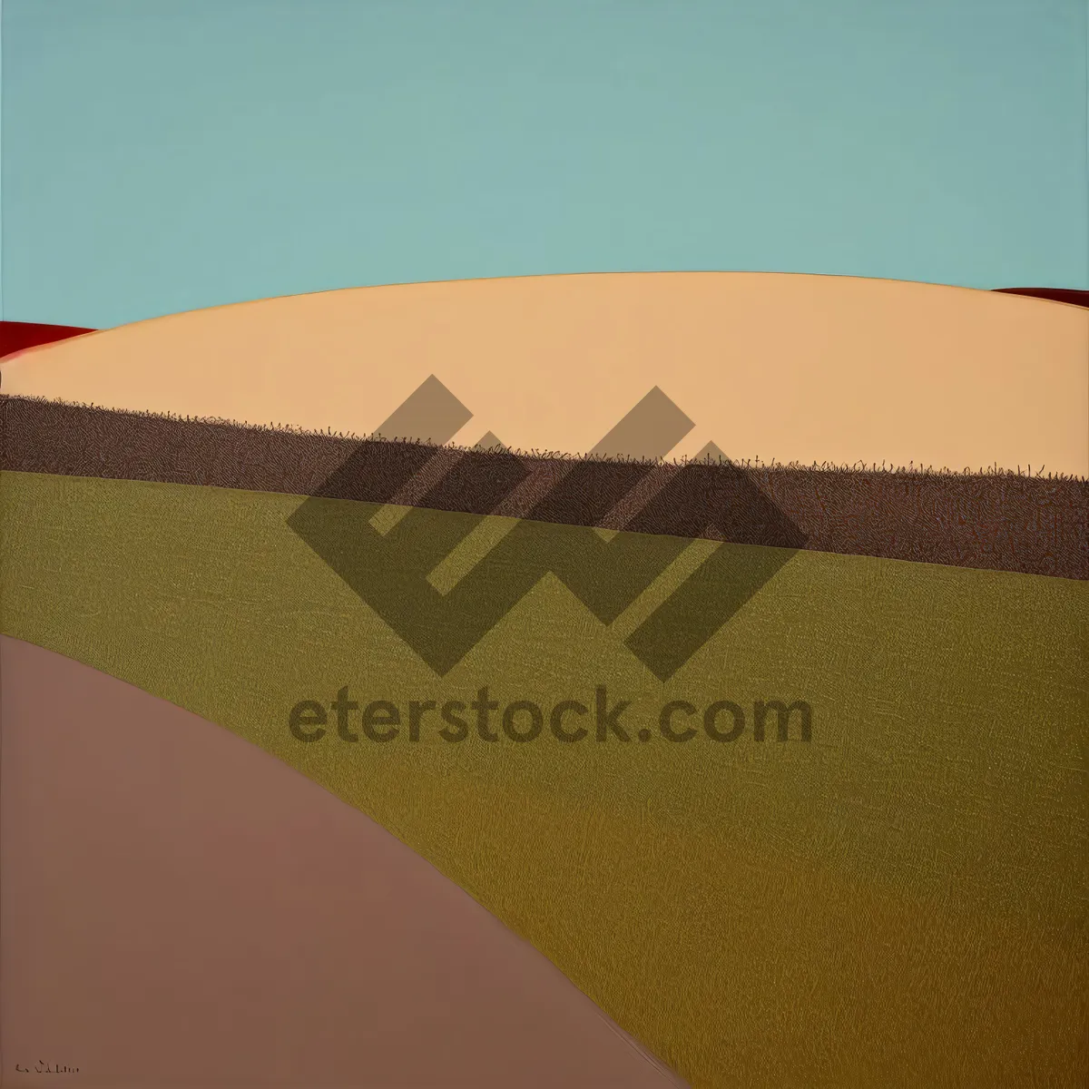 Picture of Enveloped in Sandy Moroccan Dunes: Majestic Desert Landscape