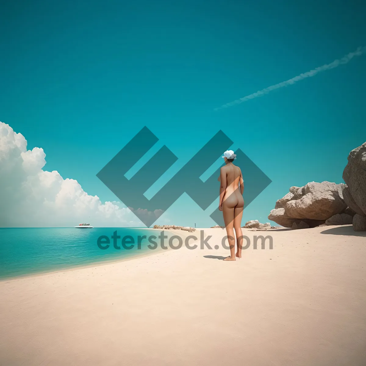 Picture of Sandy Beach Bliss: A Tropical Paradise Wedding
