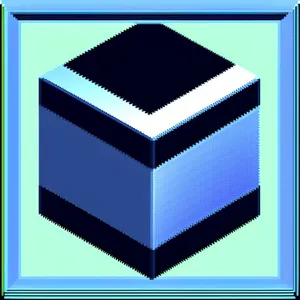 Square Gem Box - 3D Rendered Container for Gifts
