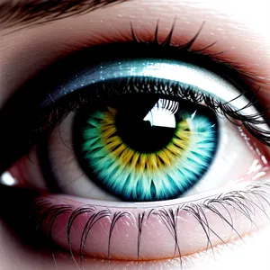 Gaze Enhancer: Closeup View of Eye