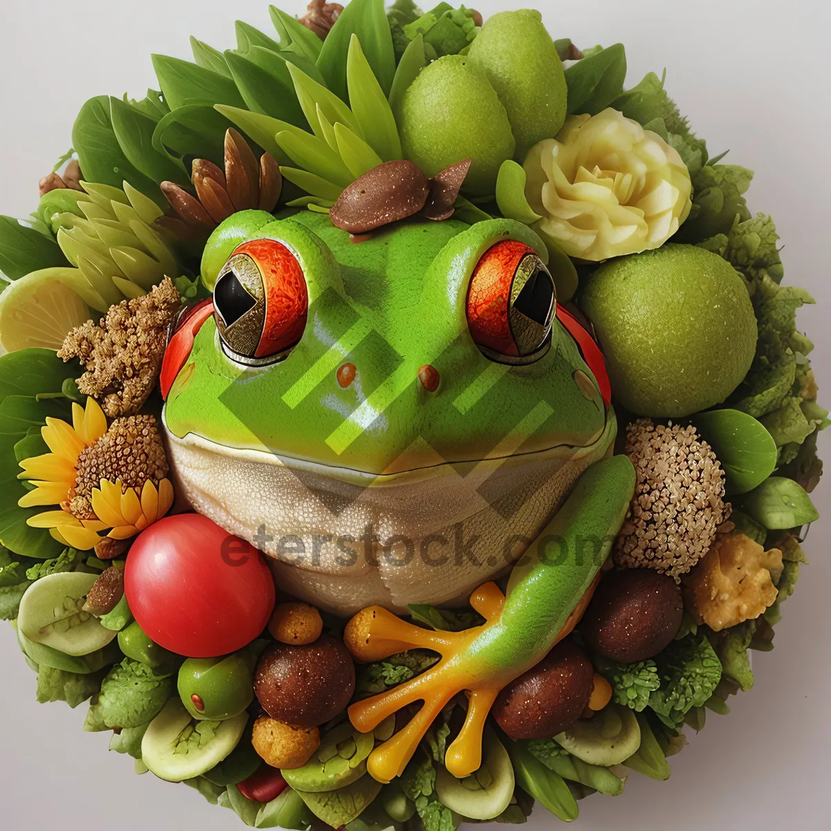 Picture of Delicious Fresh Fruit Basket with Assorted Berries