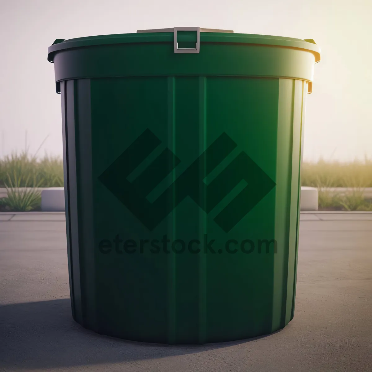 Picture of Recyclable Bin: Plastic and Metal Waste Container