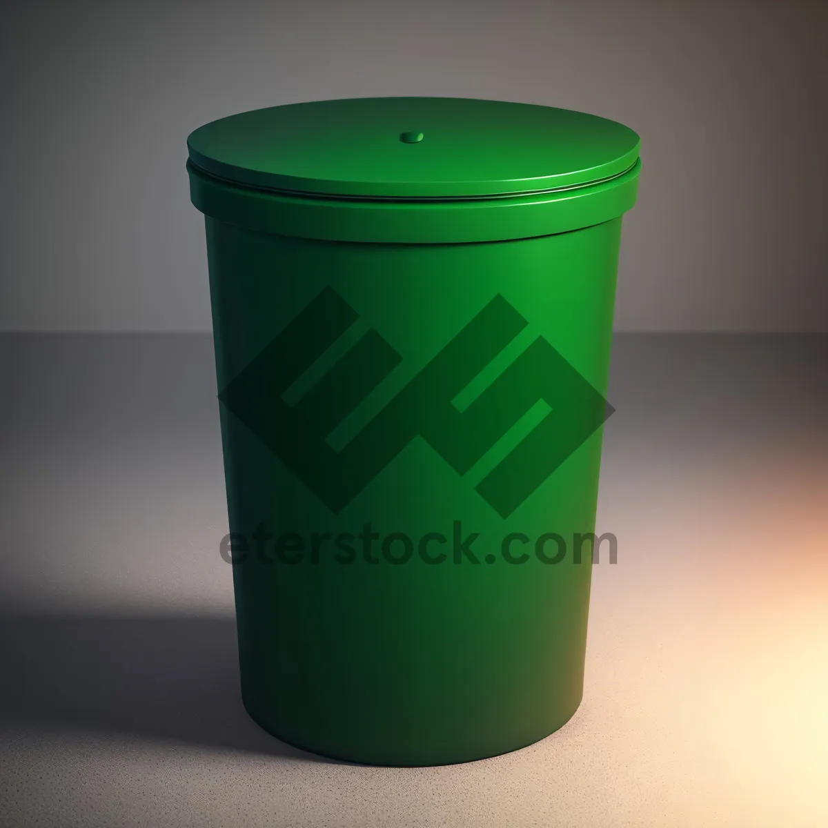 Picture of Empty coffee cup in container.