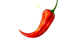 Pepper Icon Symbolizing Design and Sweetness.