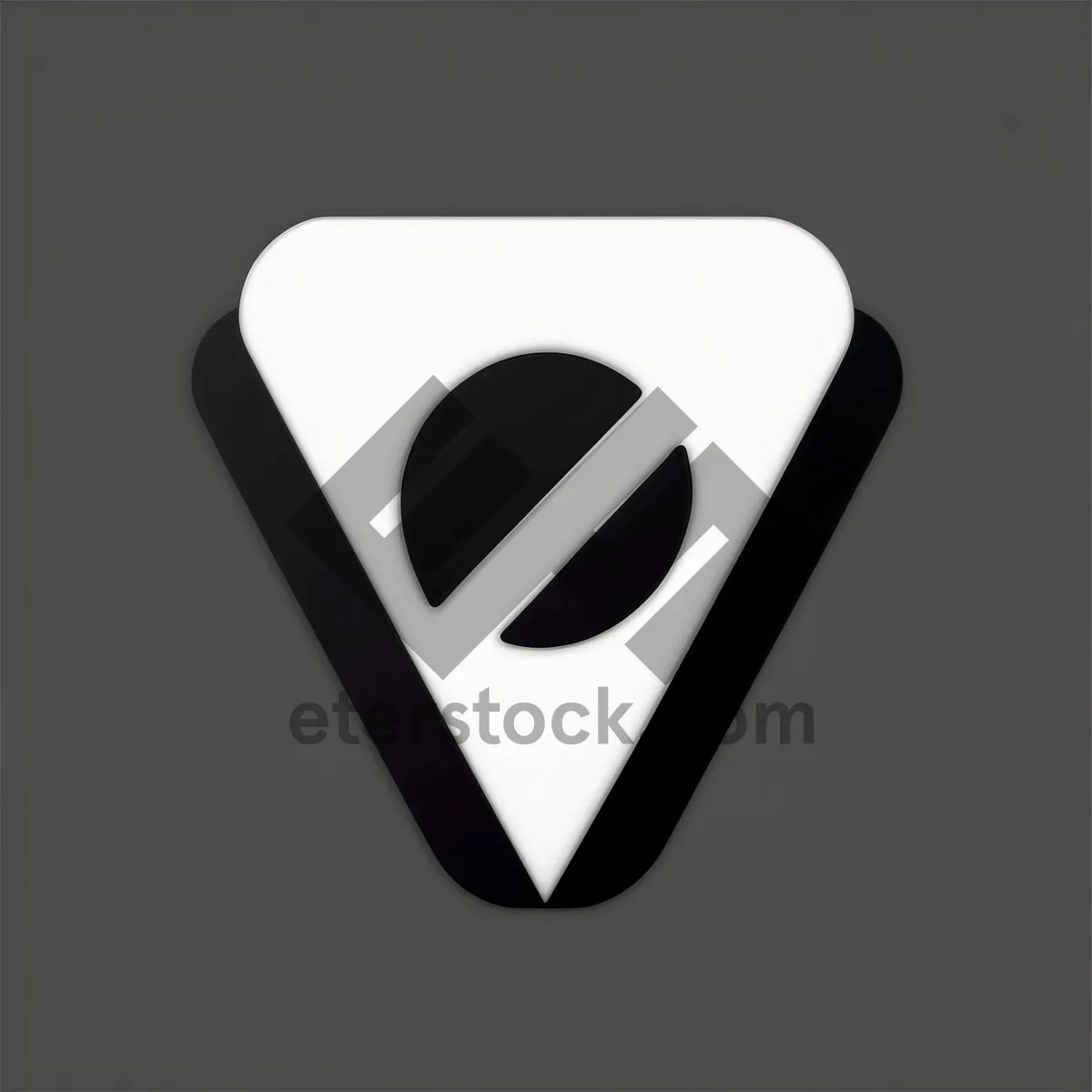 Picture of 3D Button Icon Symbol Graphic