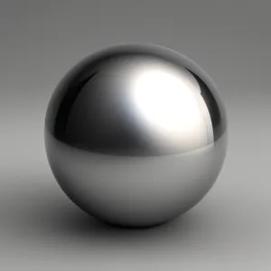 Shiny Glass Button Sphere Web Icon