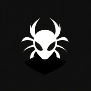 Black Heraldry Symbol Art Icon Design