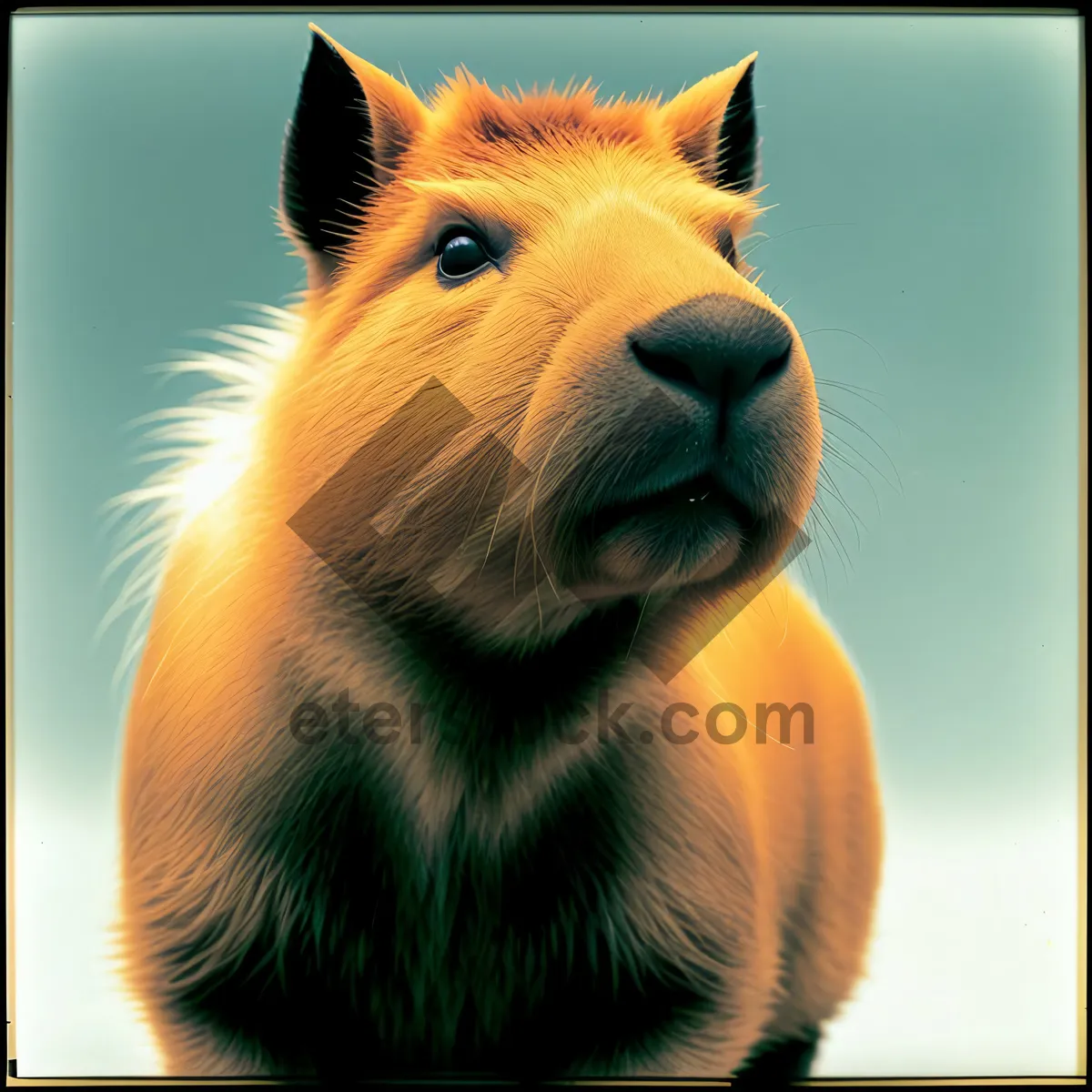 Picture of The Cute Furry Mammal Portrait