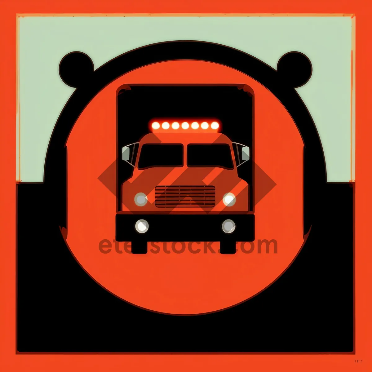 Picture of Cartoon Fire Station Symbol Icon