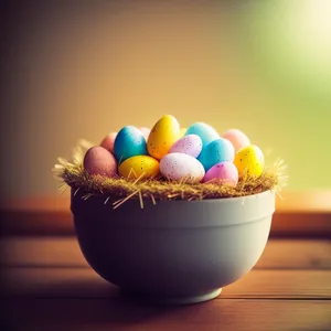 Vibrant Breakfast Bowl with Eggs and Punch of Yellow