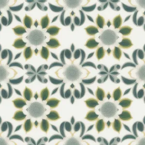 Antique floral textured wallpaper with ornate design swirls.