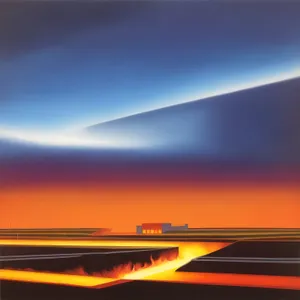 Serenity: Wings Embracing the Sunlit Horizon
