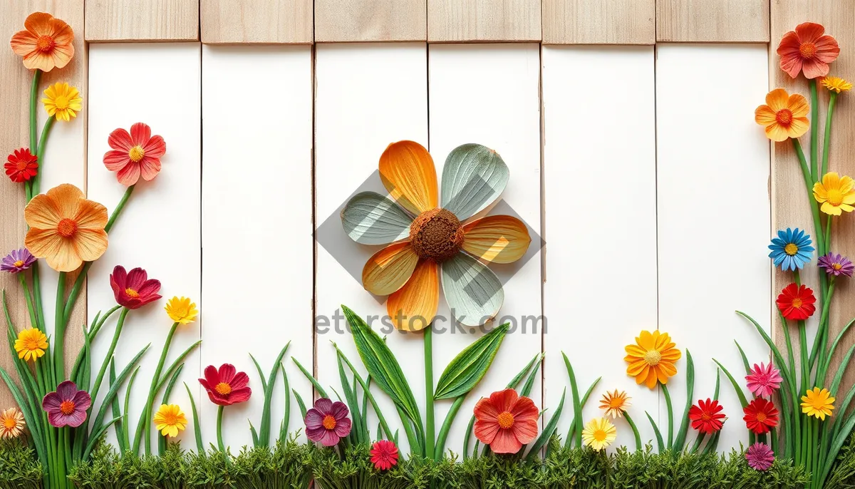 Picture of Summer Floral Window Shade Decoration with Sunflowers