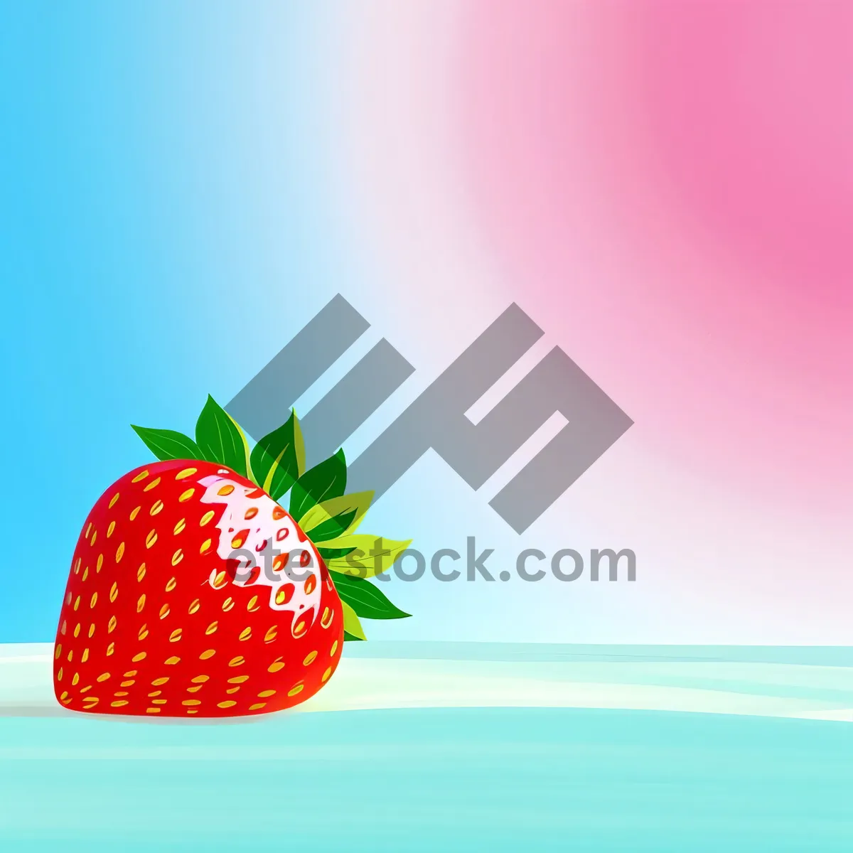 Picture of Deliciously Fresh Strawberry Berry Bliss