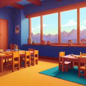 Modern Living Room with Stylish Furniture and Ambient Lighting