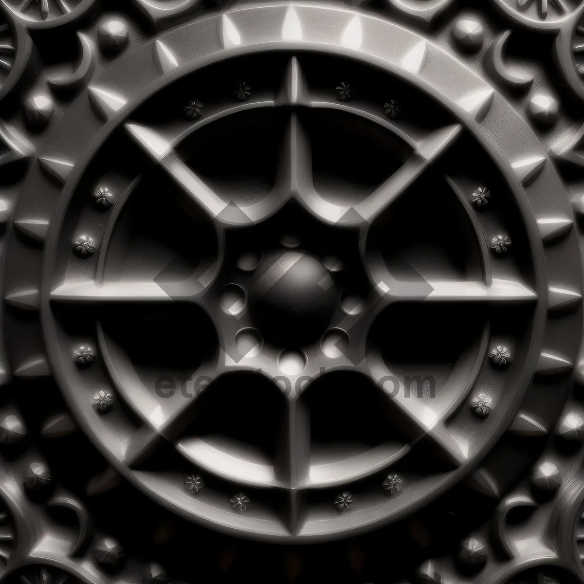Picture of Metal Gear Machine Wheel - Mechanical Tire Reel