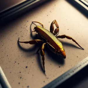 Crawling Arthropod Trio: Crab, Scorpion, Beetle