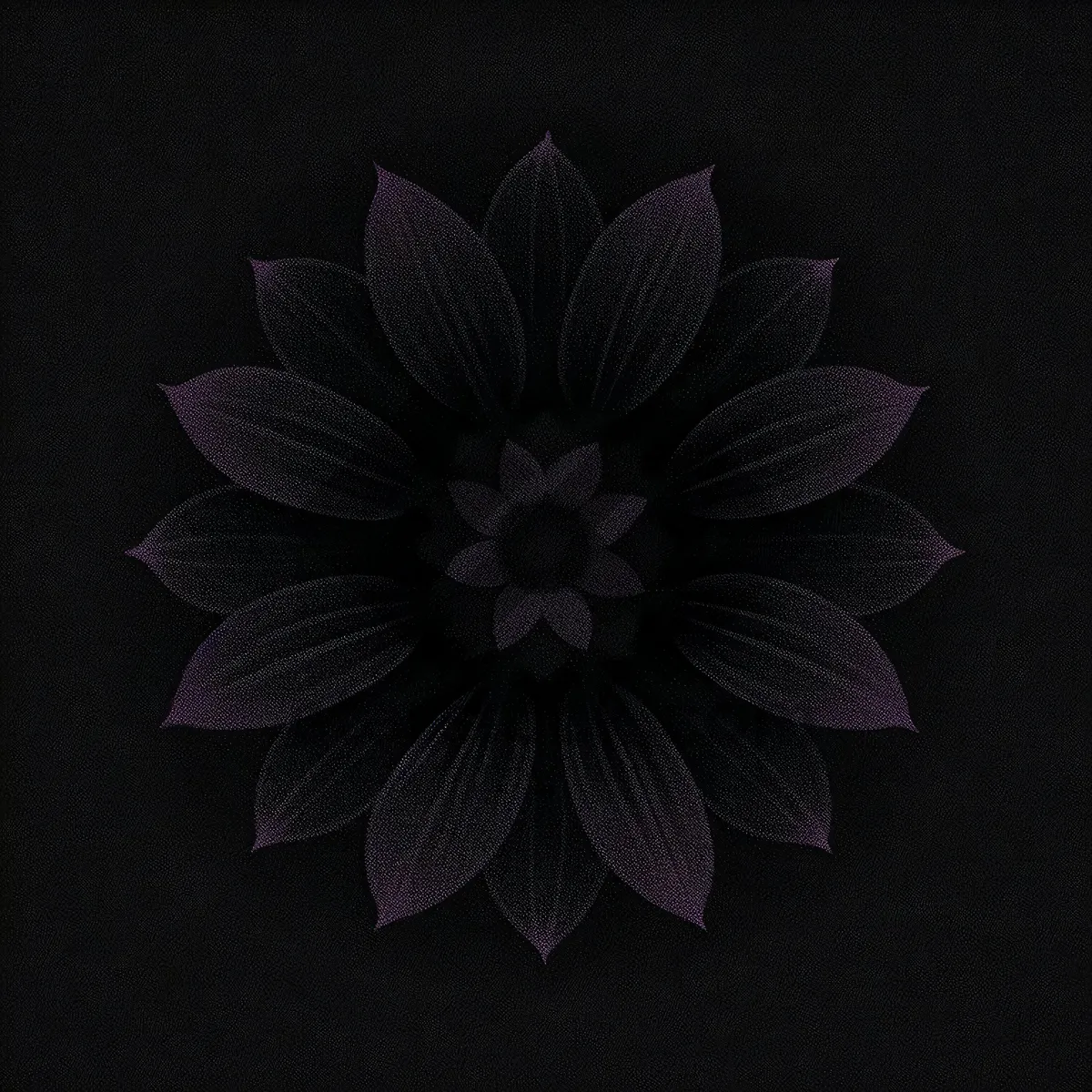 Picture of Pink Lotus Floral Pattern Wallpaper