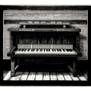 Melodic Keys: Upright Electric Piano for Musical Enthusiasts