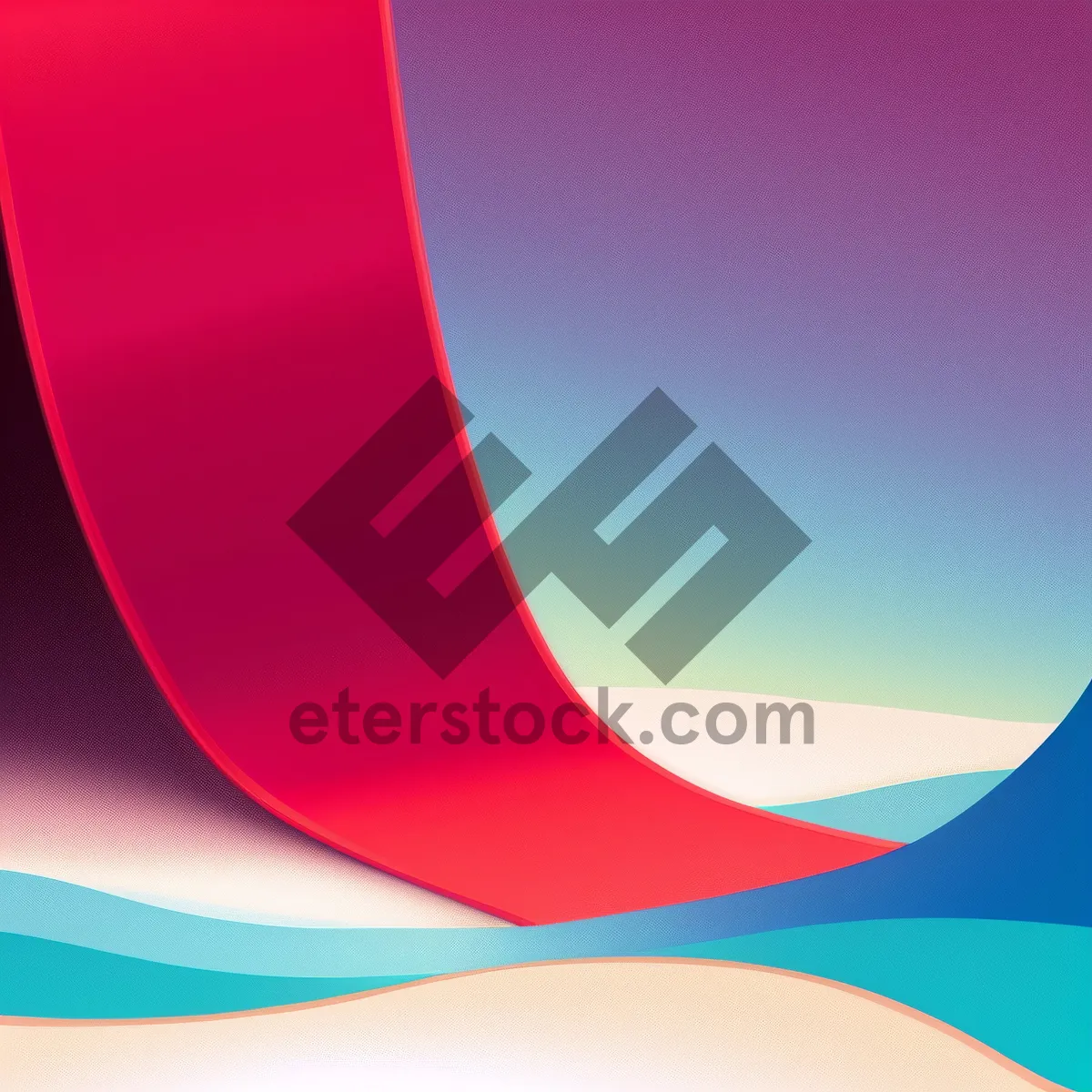 Picture of Colorful Wave Gradient Design
