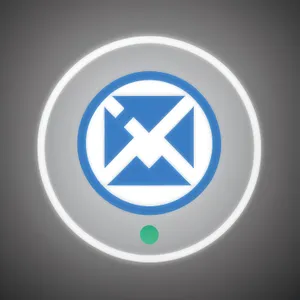 Glossy Web Buttons Set - Aqua Circle Icons