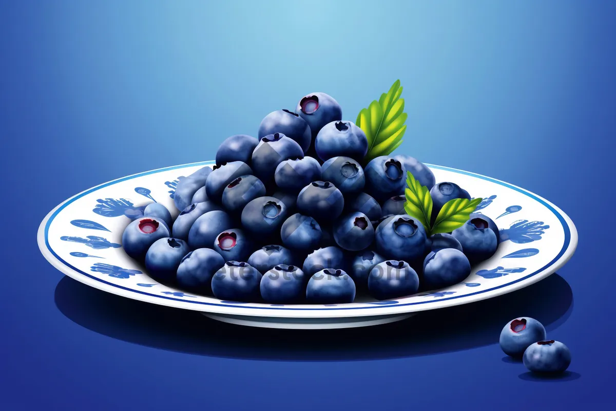 Picture of Fresh Blueberries: Delicious and Nutritious Snack Option